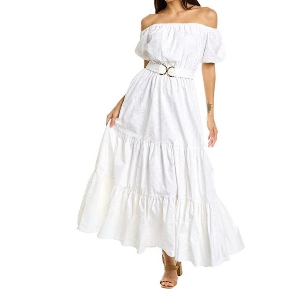 Lily Pulitzer Nessa Off-The-Shoulder Maxi Dress